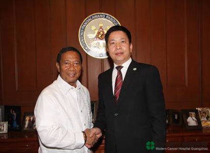 Wakil Presiden Jejomar.C Binay Mengadakan Pertemuan Ramah Dengan Presdir Yayasan Bo Ai