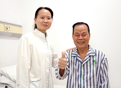Wong Yik King: Minimally Invasive Treatment Makes Me Reborn