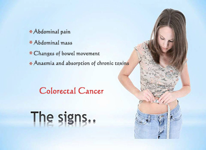 Main symptoms of colon cancer are abdominal pain, lump, bowel evacuation habit changes. Early detection shall effectively improve therapeutic effect.