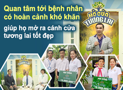 Mở cửa tương lai, quan tâm tới sức khỏe người bệnh