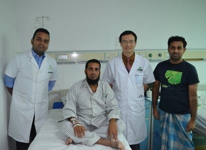 Thanks for Reaching Out to Me as Allah  —Mr. SHIHAB, a liver cancer patient from Bangladesh