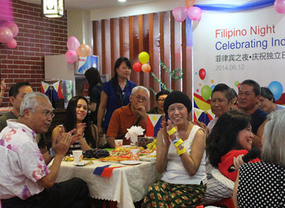 Cancer treatment, Modern Cancer Hospital Guangzhou,Filipino Night