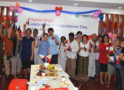 Cancer treatment, Modern Cancer Hospital Guangzhou,Filipino Night