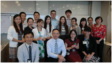 广州现代肿瘤医院，新加坡国立大学医院，学习交流