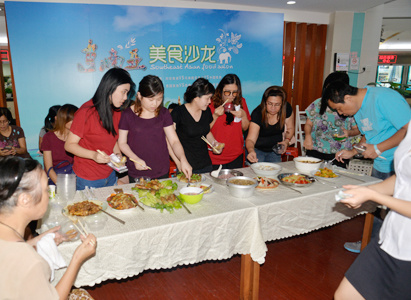  Modern Cancer Hospital Guangzhou, Southeast Asian Food Salon, Friendship between China and Foreign Countries.