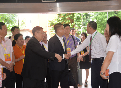 Modern Cancer Hospital Guangzhou, Filipino-Chinese Shin Lian Association, visit, exchange