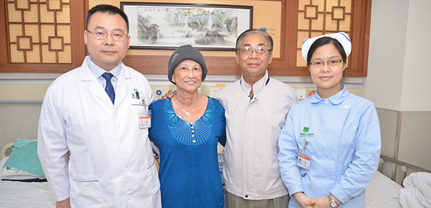 advanced cervical cancer, minimally invasive treatment, fibrin injection, St.Stamford Modern Cancer Hospital Guangzhou